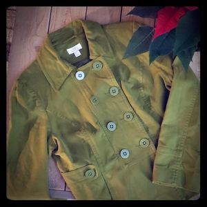 Olive Twill Jacket